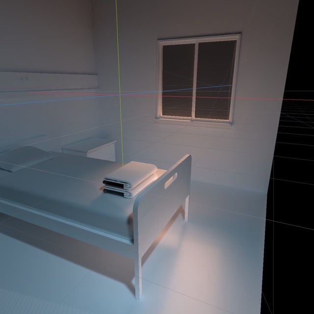 DREAM, process of building the scene